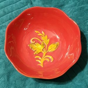 Harvest Blessings Handpainted Bowl 2010